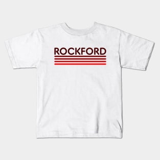 Red Rockford Kids T-Shirt